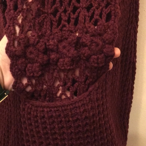 NEW Crochet Sweater Turtle Neck - Picture 6 of 8